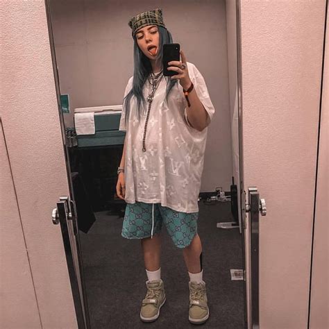 billie eilish louis vuitton shirt white